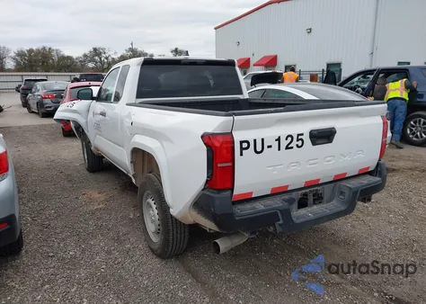 2025 Toyota Tacoma Sr z USA, uszkodzony, nr VIN 3TYJDAHN0ST023314